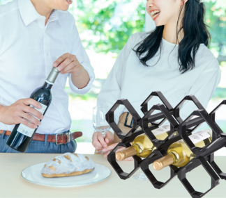 ワインがインテリアに！　組み立て式ワインラック「QUAD Maduler Wine Rack」発売