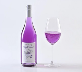 マスカットを使った甘口の紫ワイン「Purple Flame」発売、初回は700本限定販売